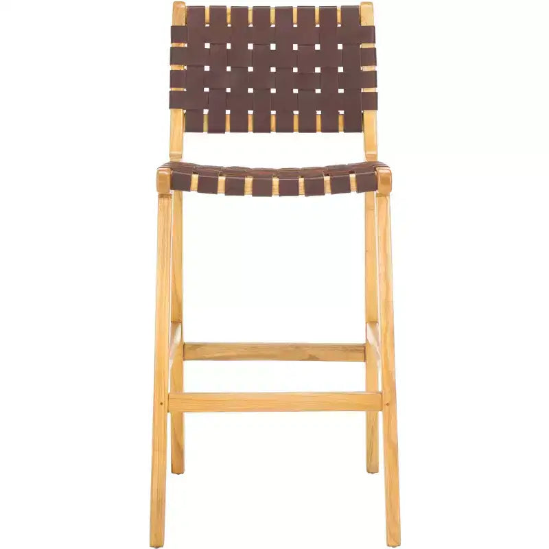 Tabouret de bar en cuir Adah - Safavieh