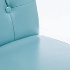 Chaise de salle à manger Taylor Blue en cuir reconstitué (lot de 2) par Christopher Knight Home - S.O.