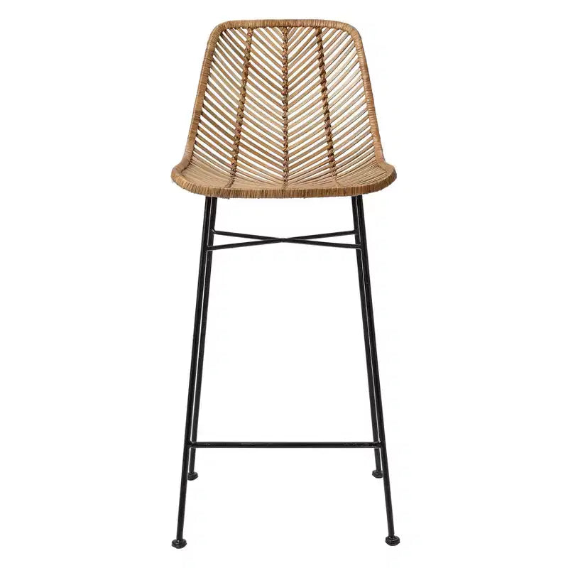 Tabouret de bar en rotin Storied Home