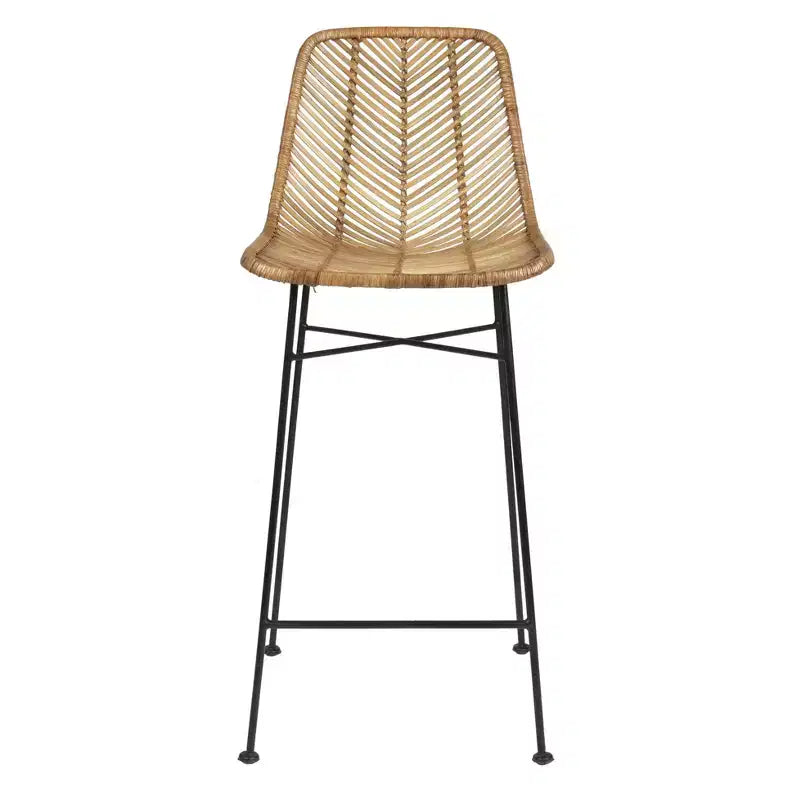Tabouret de bar en rotin Storied Home