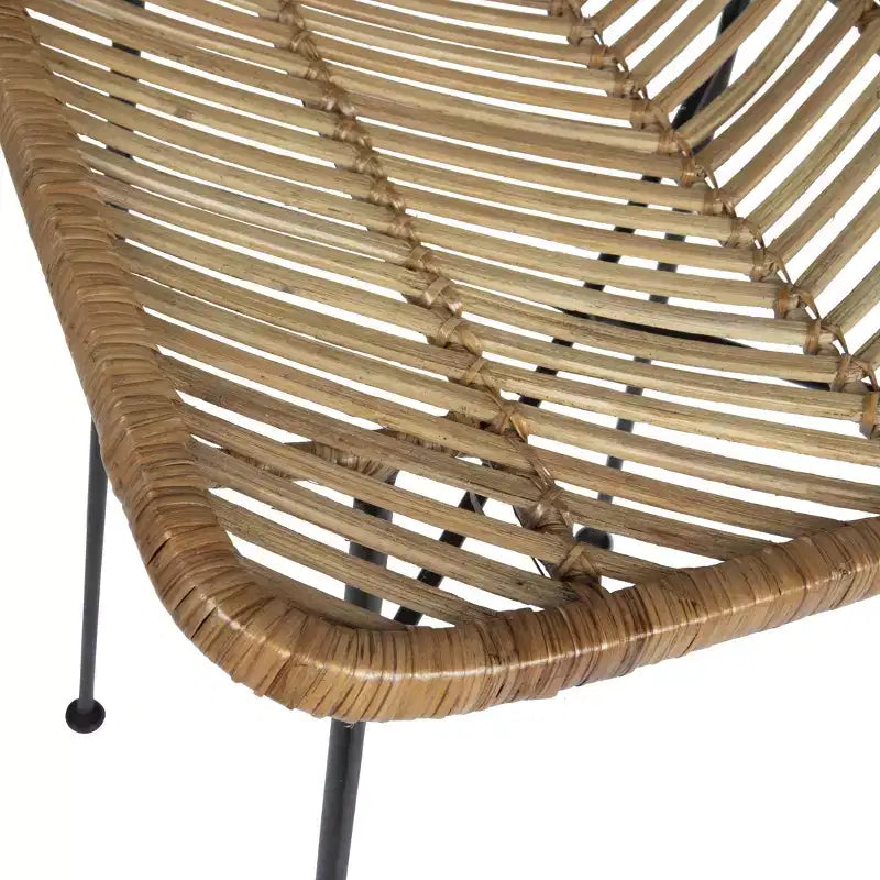 Tabouret de bar en rotin Storied Home