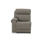 Canapé d'angle inclinable électrique Starbot gris - 112W x 112D x 42H