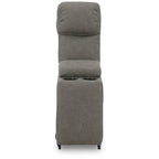 Canapé d'angle inclinable électrique Starbot gris - 112W x 112D x 42H