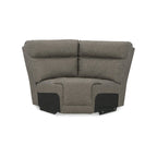 Canapé d'angle inclinable électrique Starbot gris - 112W x 112D x 42H