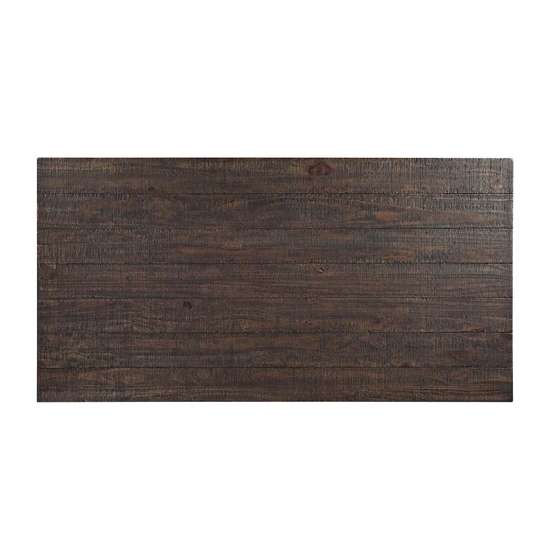Table de salle à manger Badri Rustic en bois massif de 76 po de Furniture of America