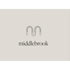 Banc de rangement Middlebrook Scandi avec plateau rembourré et étagère inférieure