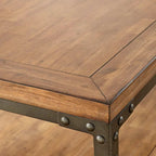 Console Steve Silver Leyburn en bois et métal