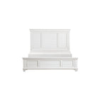Chambre à coucher moderne 6 pièces Leo en panneaux blancs