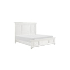 Chambre à coucher moderne 6 pièces Leo en panneaux blancs