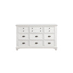 Chambre à coucher moderne 6 pièces Leo en panneaux blancs