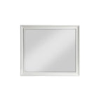 Chambre à coucher moderne 6 pièces Leo en panneaux blancs