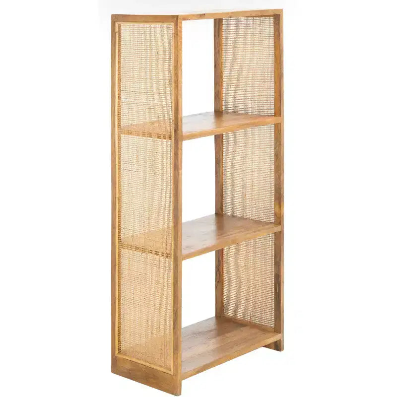 Étagère Phoenix à 3 niveaux - ETG6501 - Naturel/Marron doré - Safavieh