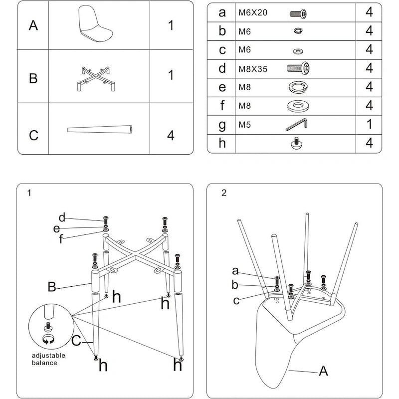 Chaise d'appoint en similicuir et pieds en métal