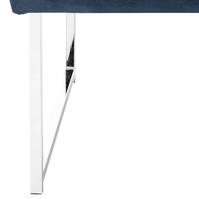 SAFAVIEH Jerilynn Fauteuil Club Hadley capitonné moderne du milieu du siècle - 63,5 x 76,2 x 81,3 cm