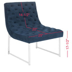 SAFAVIEH Jerilynn Fauteuil Club Hadley capitonné moderne du milieu du siècle - 63,5 x 76,2 x 81,3 cm