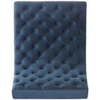 SAFAVIEH Jerilynn Fauteuil Club Hadley capitonné moderne du milieu du siècle - 63,5 x 76,2 x 81,3 cm