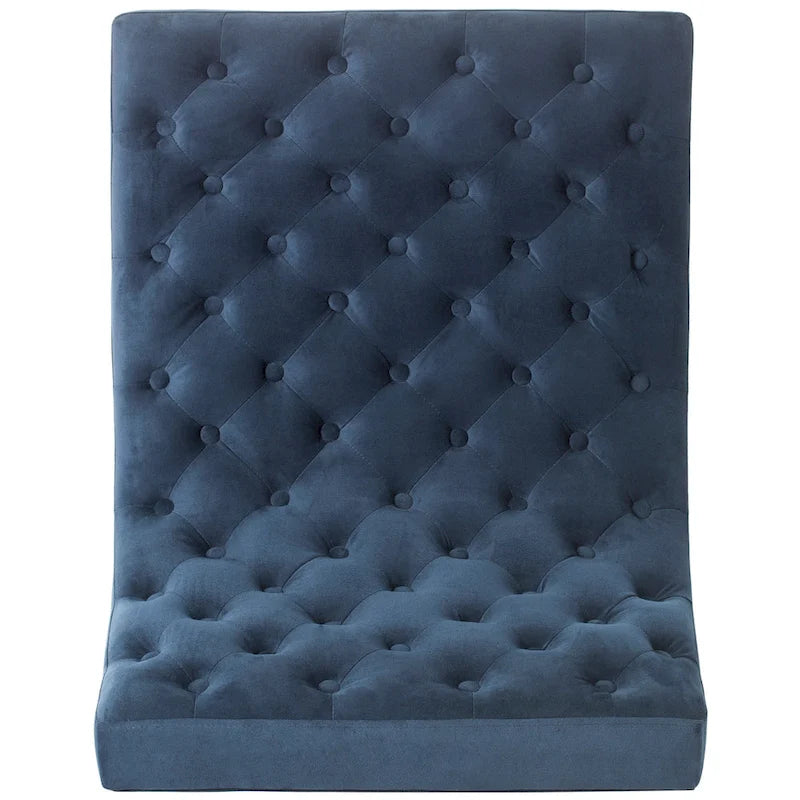 SAFAVIEH Jerilynn Fauteuil Club Hadley capitonné moderne du milieu du siècle - 63,5 x 76,2 x 81,3 cm