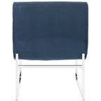 SAFAVIEH Jerilynn Fauteuil Club Hadley capitonné moderne du milieu du siècle - 63,5 x 76,2 x 81,3 cm