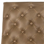 SAFAVIEH Jerilynn Fauteuil Club Hadley capitonné moderne du milieu du siècle - 63,5 x 76,2 x 81,3 cm