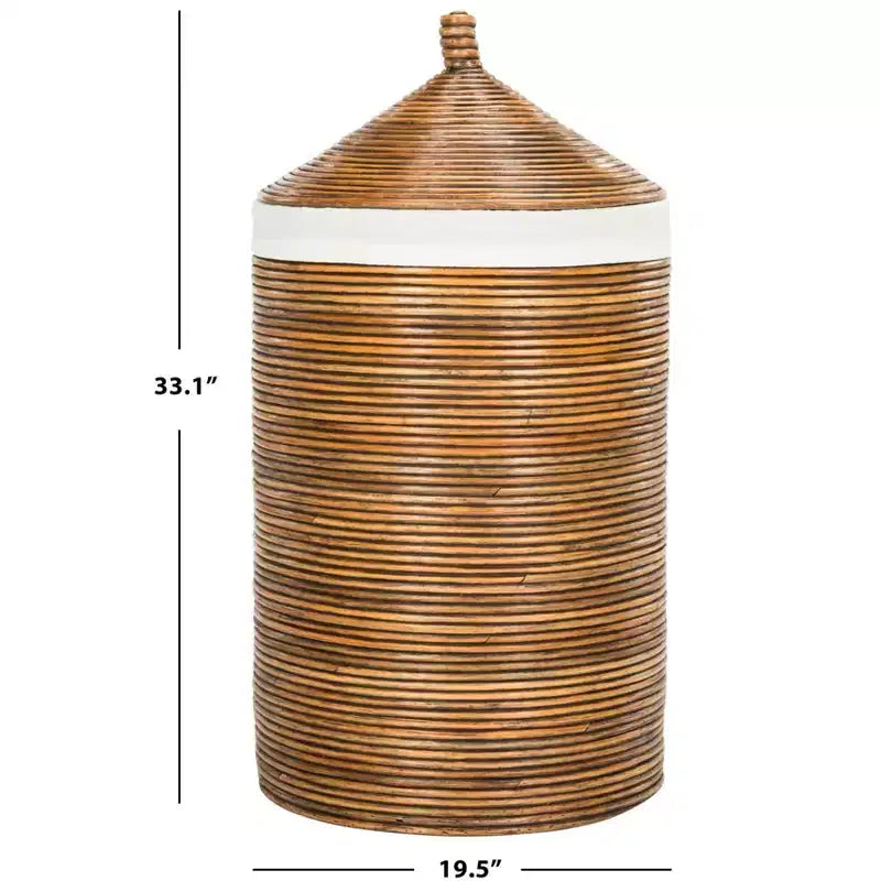 Panier à Linge Wellington avec Doublure – HAC6501 – Safavieh