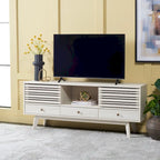 Meuble TV média à 3 tiroirs Safavieh Ciera (pour téléviseur à écran plat de 65 pouces) - 58,7 po x 15,2 po x 23,9 po - 59Wx15Px24H