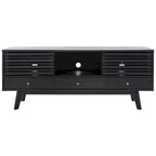 Meuble TV média à 3 tiroirs Safavieh Ciera (pour téléviseur à écran plat de 65 pouces) - 58,7 po x 15,2 po x 23,9 po - 59Wx15Px24H
