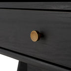 Meuble TV média à 3 tiroirs Safavieh Ciera (pour téléviseur à écran plat de 65 pouces) - 58,7 po x 15,2 po x 23,9 po - 59Wx15Px24H