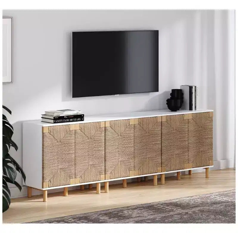 Nathan James Ensemble de 3 consoles Beacon en jonc de mer avec portes