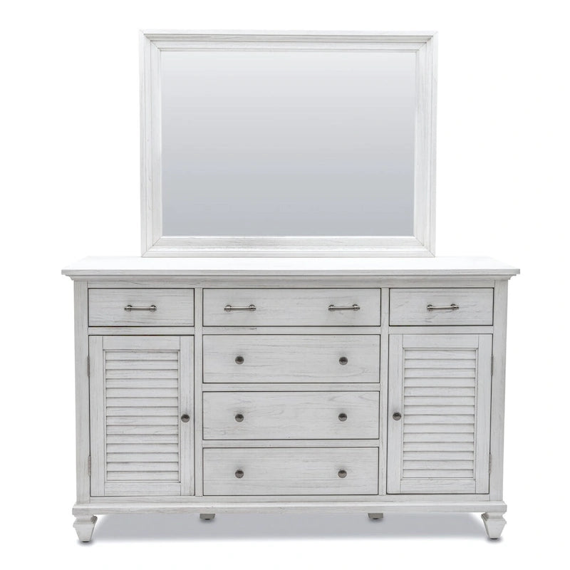 Commode Surfside à 6 tiroirs et 2 portes