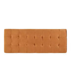Christopher Knight Home Pouf de rangement capitonné Wendover en pin avec pieds en bouleau