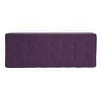 Christopher Knight Home Pouf de rangement capitonné Wendover en pin avec pieds en bouleau