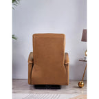Fauteuil inclinable en cuir pleine fleur Hydeline Logan Power avec appuie-tête motorisé