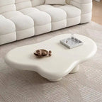 48.43 Table basse moderne en forme de nuage pour salon, table basse à 4 pieds - 48.4