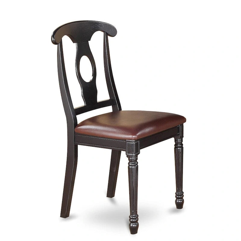 Ensemble de salle à manger East West Furniture comprenant une table rectangulaire et des chaises de salle à manger avec un banc (options de type de siège de chaise)