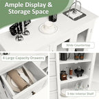 Buffet de rangement – 12P x 36L x 37H
